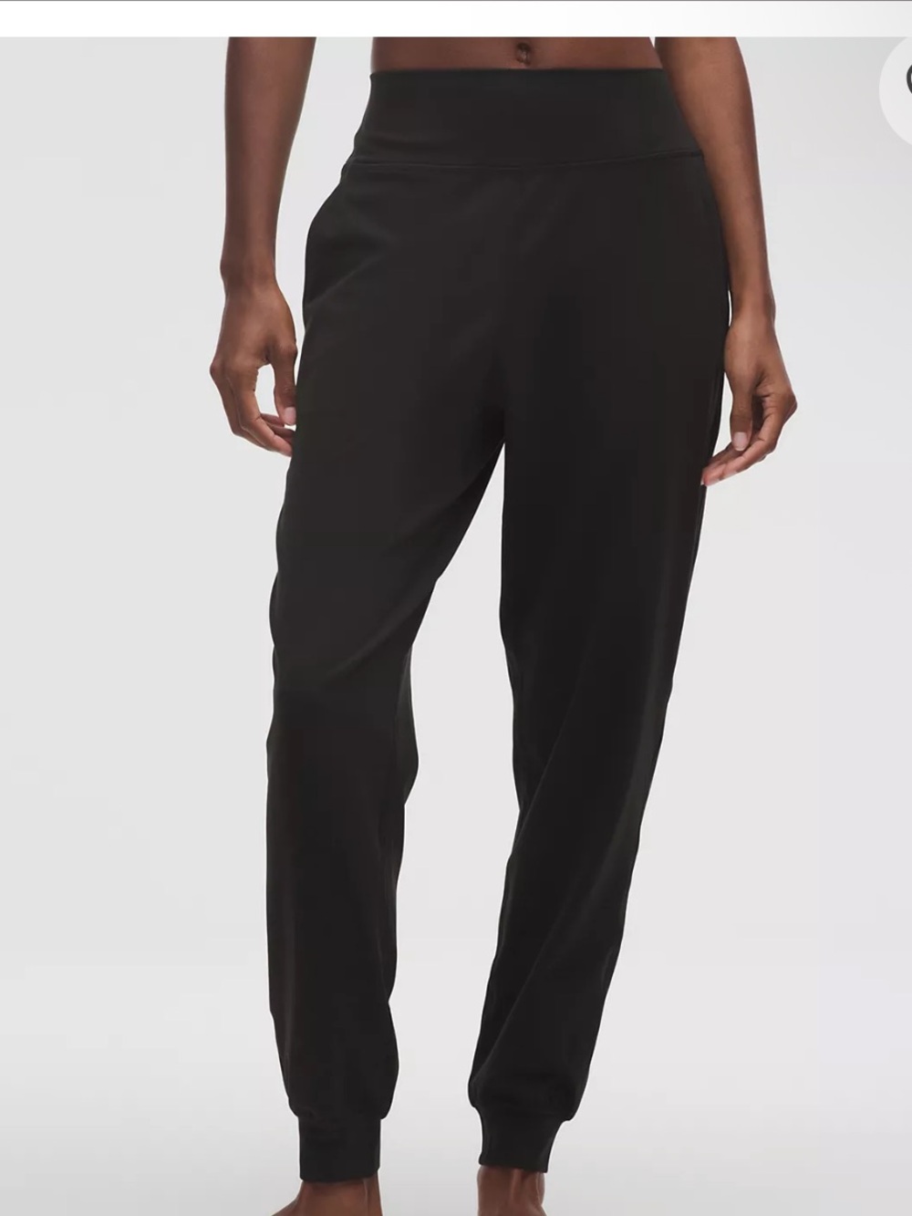 lululemon athletica Black Relaxed Jogger Pants